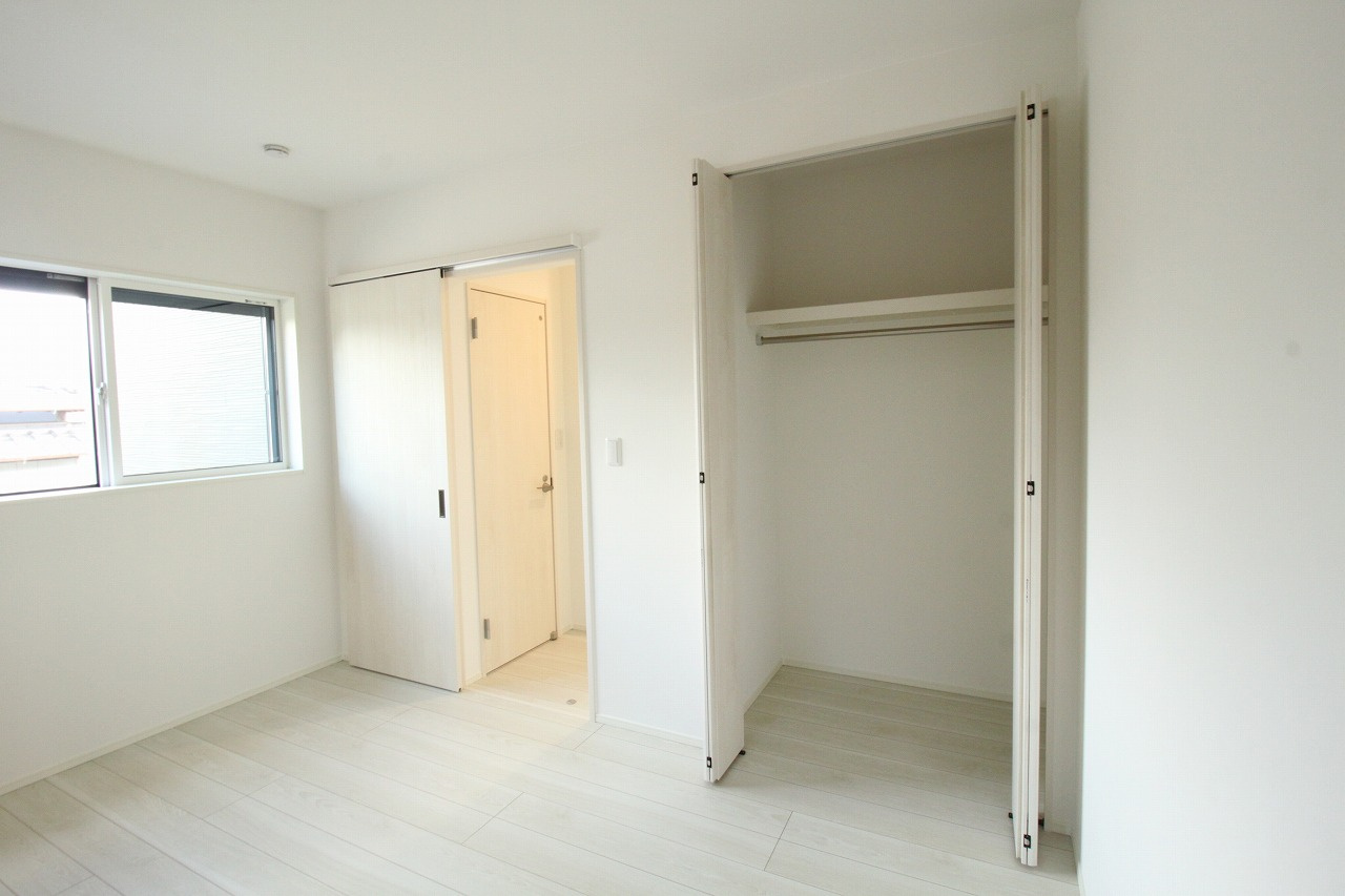 介良　新築戸建　1号棟　（全5区画）の洋室|2Ｆ　西の部屋　6.0帖+CL