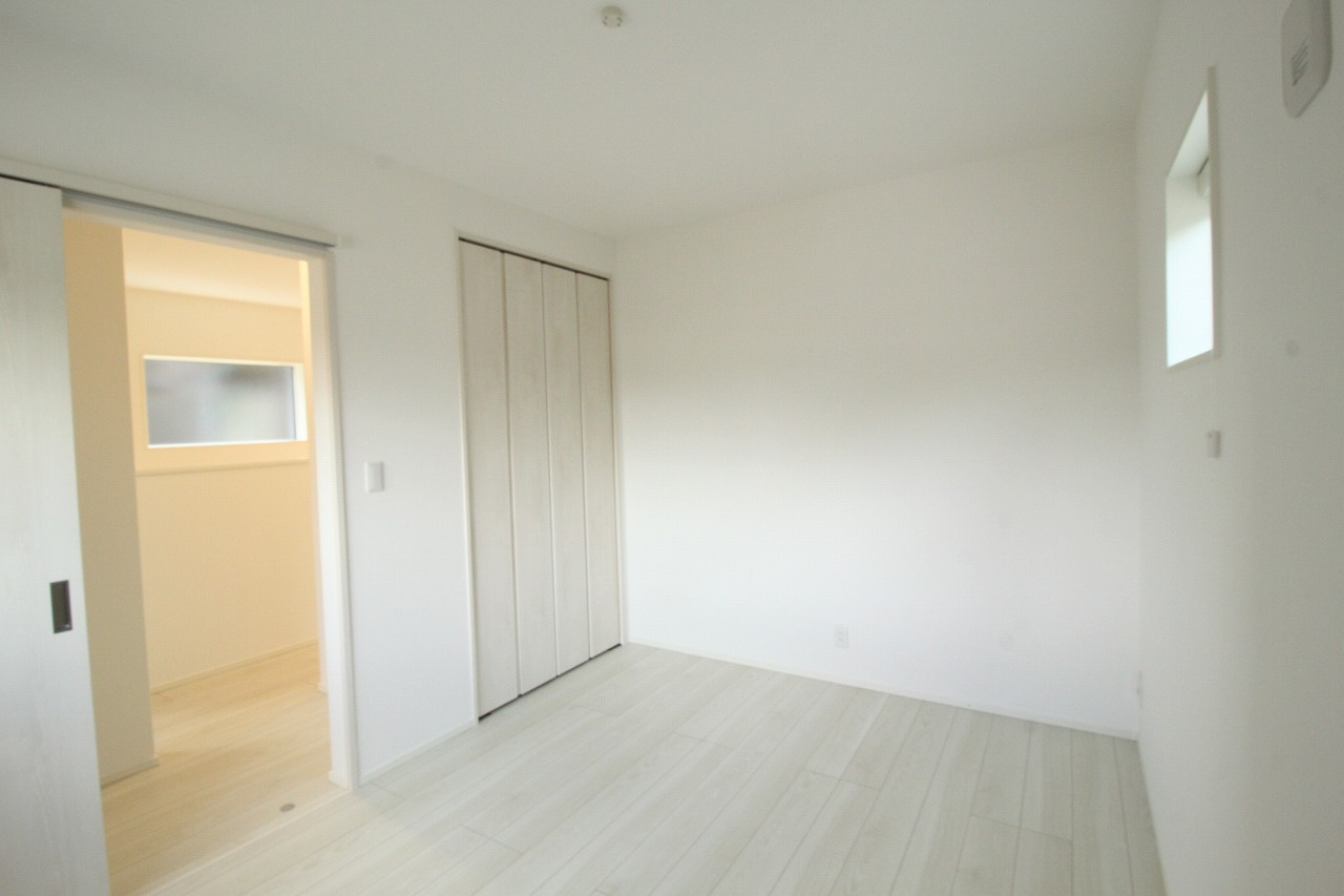 介良　新築戸建　1号棟　（全5区画）の洋室|2Ｆ　西の部屋　6.0帖+CL
