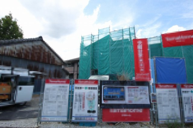 介良　新築戸建　1号棟　（全5区画）の外観|1号棟　土地面積　216.38㎡（約62.51坪）　建物面積112.61㎡（約34.06坪）