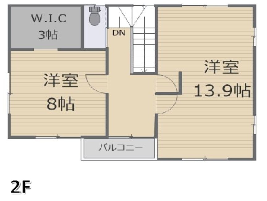 藤岡町藤岡　中古戸建の間取り
