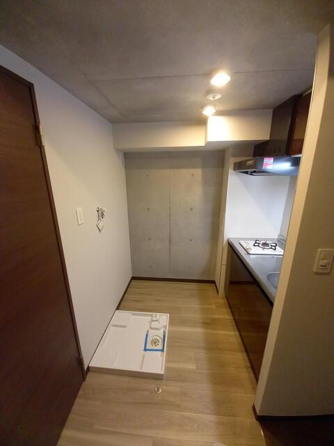 ミレドゥーエ西小山の設備| 洗濯機置き場になります。