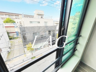 【バルコニー】 | Fille Flats NISHIAYASE-Courtyard | 眺望です。