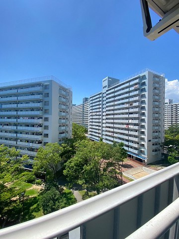 UR武庫川 19号棟の展望