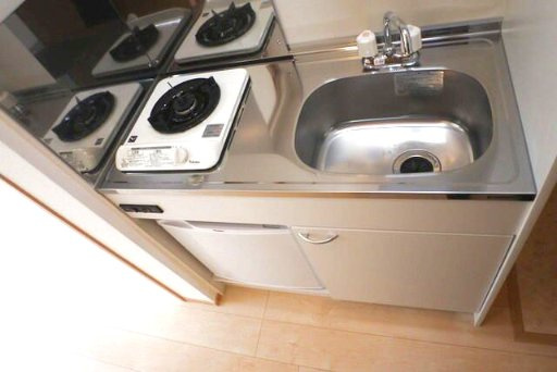 ミレアビターレ北千住のキッチン