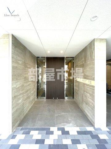 JU TOWER FRONT 両国のエントランス