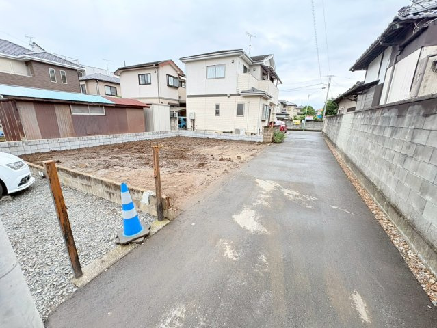 川越市末広町1丁目　建築条件なし売地　東武東上線『川越市駅』徒歩14分　【月越小学区】の前面道路含む現地写真
