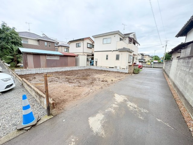 川越市末広町1丁目　建築条件なし売地　東武東上線『川越市駅』徒歩14分　【月越小学区】の前面道路含む現地写真