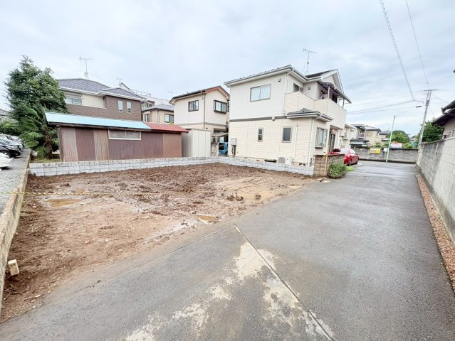川越市末広町1丁目　建築条件なし売地　東武東上線『川越市駅』徒歩14分　【月越小学区】の前面道路含む現地写真