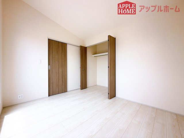 [新築住宅] 坂戸市元町 全4棟の洋室|２階居室は全室収納あり！たっぷりある収納活用でお部屋もキレイを保てます♪