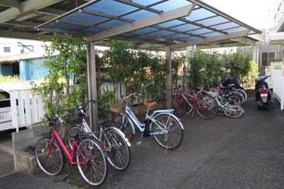 【その他共用部分】 | ハイツヤハギ | 駐輪場