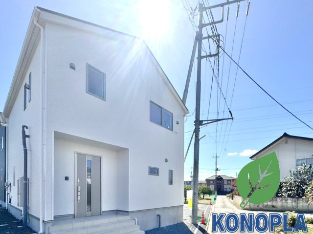 【新築戸建】高崎市新町第13の外観|■外観｜土日のご見学はもちろん、平日・夜間のご案内も大歓迎です♪「今から見たい」や「仕事終わりに見たい」にもご対応できますのでお気軽にお問い合わせください♪