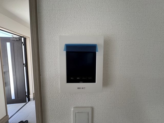 糸満市糸満（限定1棟）のセキュリティ|A号棟　TVモニター付きインターフォン♪