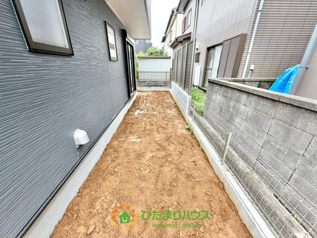 杉戸第５　新築一戸建て　リーブルガーデンの庭|ちょっとした庭スペースで家庭菜園なども！