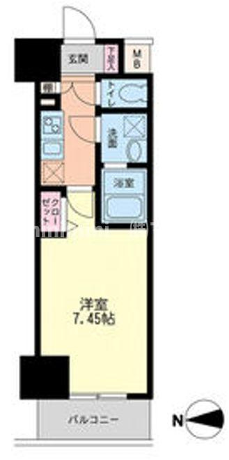 アクセリスオオサカフクシマの間取り
