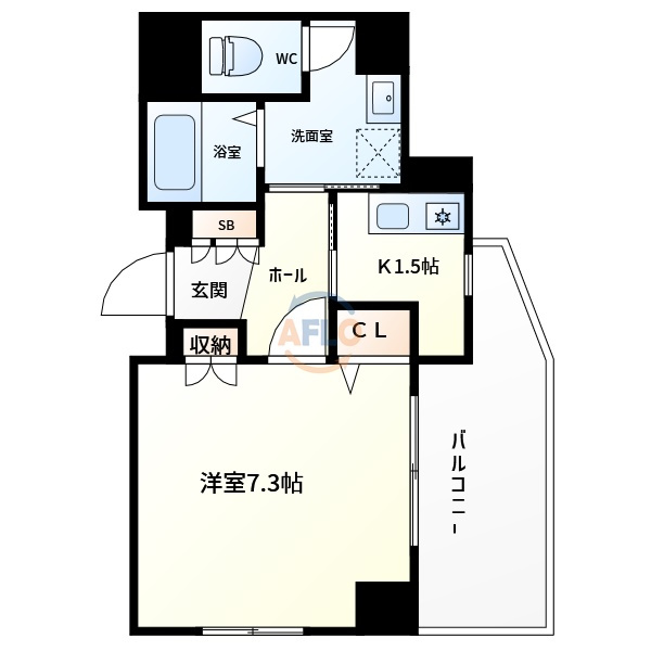 ディナスティ長居公園南の間取り|ディナスティ長居公園南　間取り