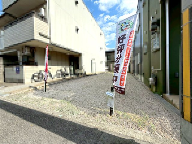 【外観】 | 東住吉区東田辺　現状更地　建築条件無し売り土地 | 【現地写真】
前道すっきりで、出入りも快適な立地。