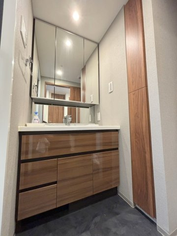 プレシス秋津ステーションフロントの独立洗面台|洗面化粧台