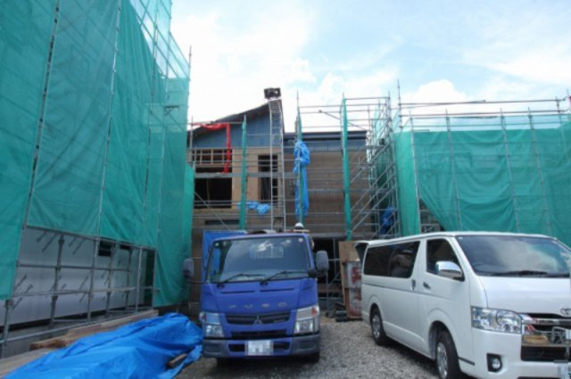 介良　新築戸建　3号棟　（全5区画）の外観|3号棟　土地面積　202.32㎡（約53.05坪）　建物面積112.61㎡（約34.07坪）