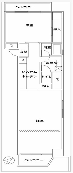 メゾン紅葉の間取り