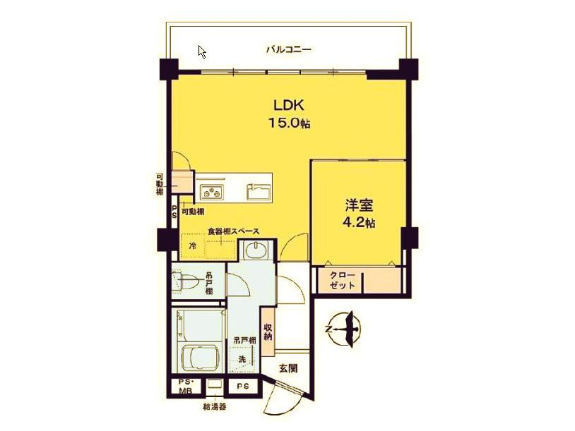新松戸ハイツの間取り|ドキドキの新生活も、安心してスタート。ぴったりの住まいを見つけませんか？クランディアが一緒に住まい選びをサポートします‼　まずは、お気軽にお問合せください　＃クランディア