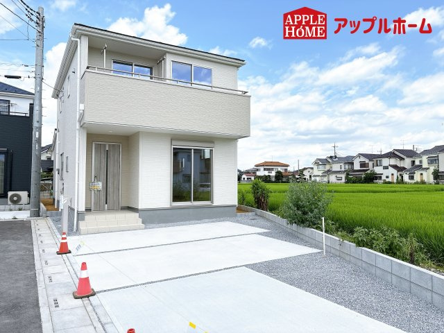 [新築住宅] 鴻巣市松原 3期 全5棟の外観|周辺環境にも恵まれた好立地☆日当たり良好×子育てしやすい環境です！いつでもお気軽にお問合せOKです！TEL「0120-466263」