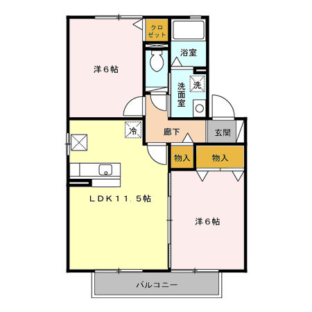 【間取り】 | アタラクシアC