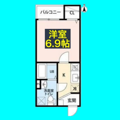 First　step　絆(ファーストステップキの間取り