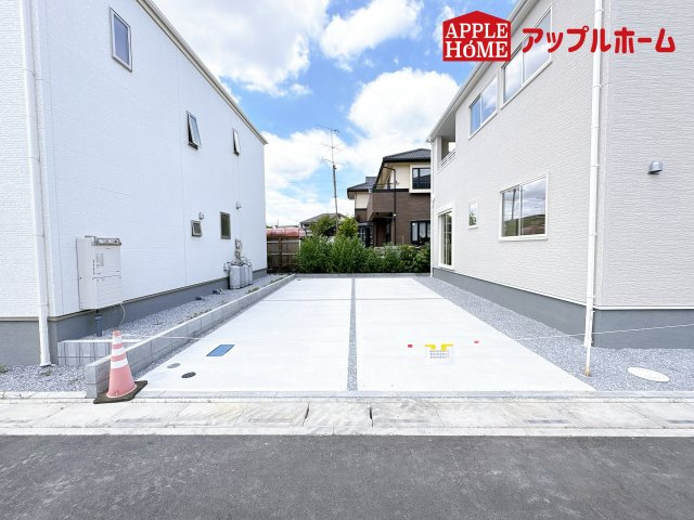 [新築住宅] 鴻巣市松原 3期 全5棟の外観|☆内覧可能☆アップルホームでは物件のメリットデメリットお客様の立場にたちお伝えさせていただきます！いつでもお気軽にお問合せOKです！TEL「0120-466263」