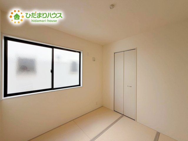 いわき市勿来町窪田町通1丁目第1　新築戸建　3号棟の和室|すぐ横になれる和室は、みんなの憩いの場(*^-^*)