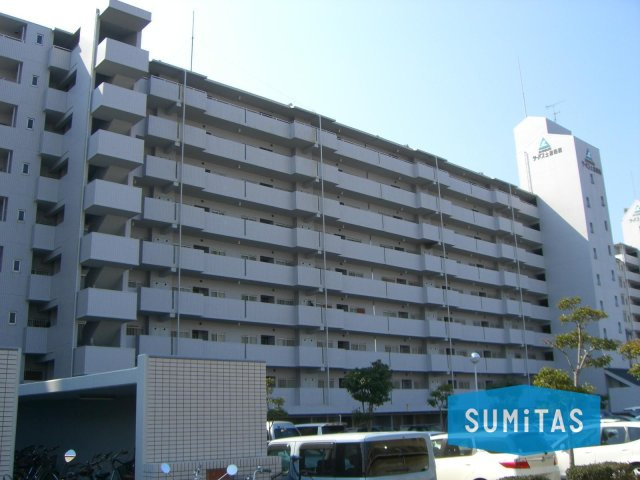 松山市土居田町にあります、1989年築９階建のマンションです♪