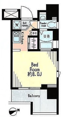 新品家具付きマンション市谷薬王寺町8(KaGood東京)