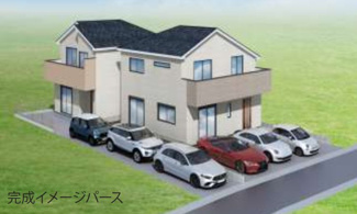 【外観パース】 | 横浜市泉区上飯田町６期・8期　全２棟 | パース