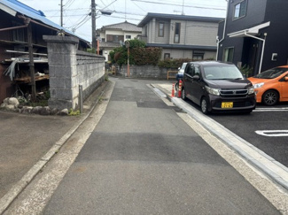 【前面道路含む現地写真】 | 横浜市泉区上飯田町６期・8期　全２棟 | 前面道路