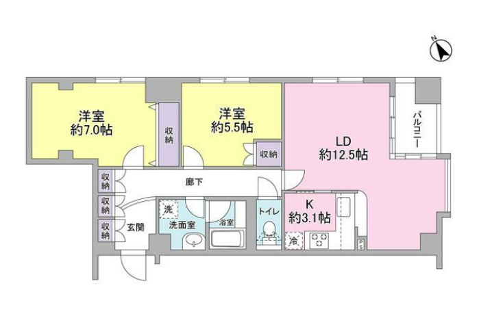 シルバラードの間取り