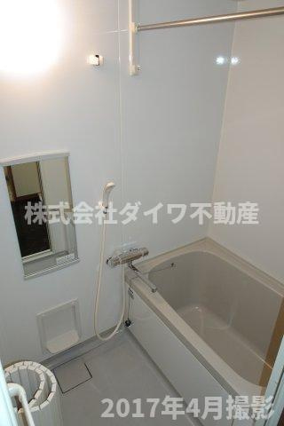 ハイツボヌールB棟の浴室