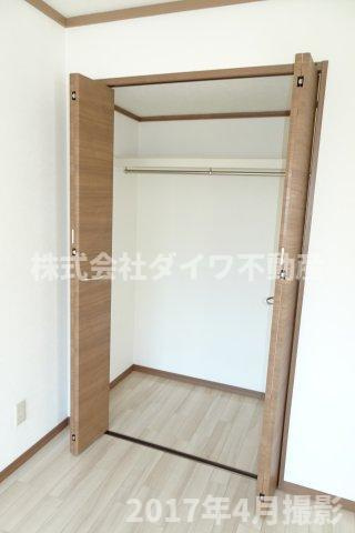 ハイツボヌールB棟の収納