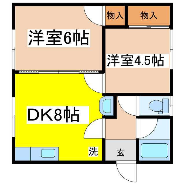 さいとうハイツの間取り