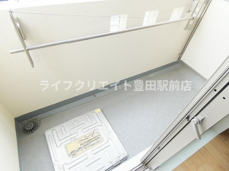 三沢NKマンションのバルコニー