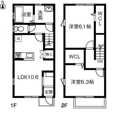 サニーグレイス南山の間取り