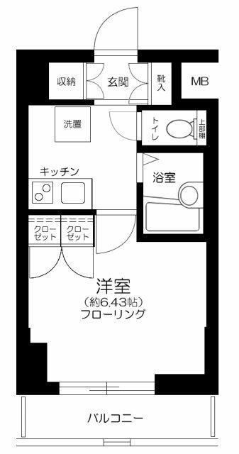 エクセリア池袋ＷＥＳＴの間取り