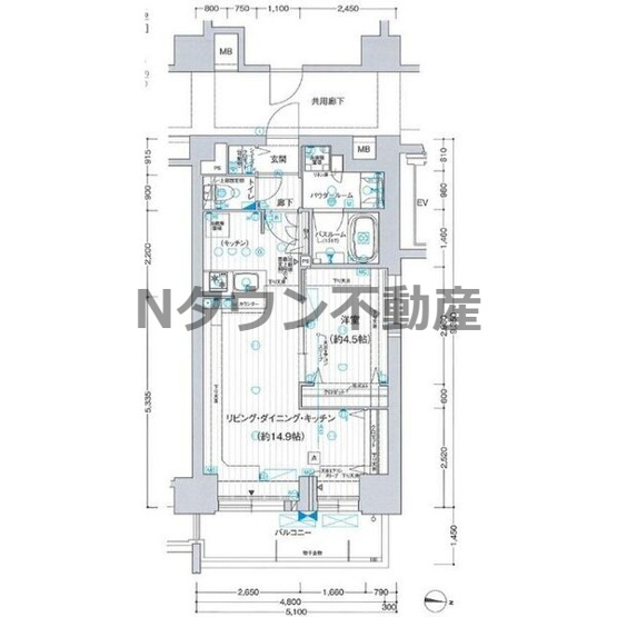 【間取り】 | プレサンス　レイズ　鶴舞公園 | 間取りです。