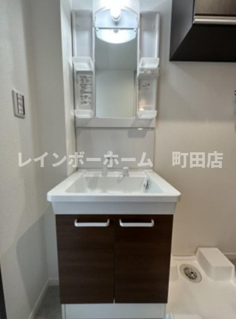 ベイルームハイム大和中央A※初期費用分割後払いサービス利用可能物件の洗面所|同施工会社参考写真