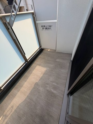 レジデンス東別院スクエアⅡのバルコニー