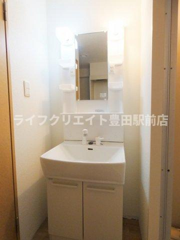 三沢NKマンションの洗面所|※別号室のイメージ写真です。