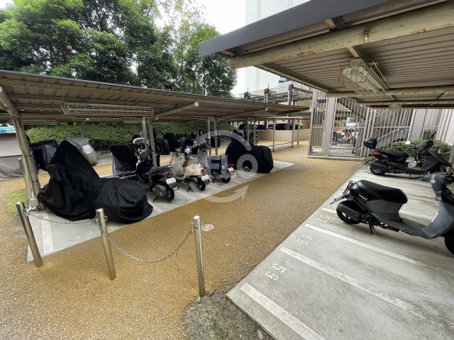 リバーガーデンECOシティアリスの森のその他共用部分|リバーガーデンECOシティアリスの森　バイク置き場