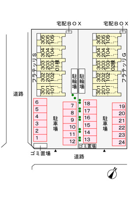 【駐車場】 | フラテッリ　Ｓ | 駐車場