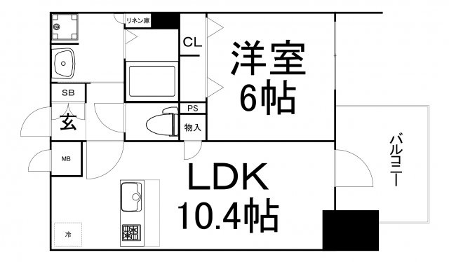 【間取り】 | プレサンス四天王寺前夕陽ヶ丘アクティ
