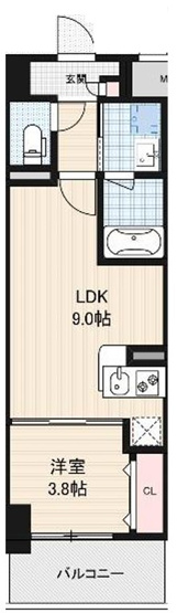 【間取り】 | リアライズ小路駅前