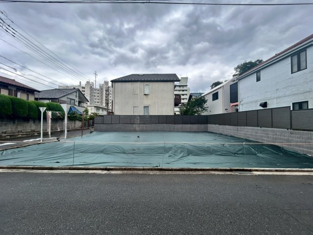 武蔵野市御殿山　建築条件なし売地の外観