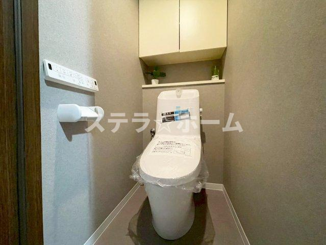 ベルク豊中宮山のトイレ|清潔感のあるトイレです